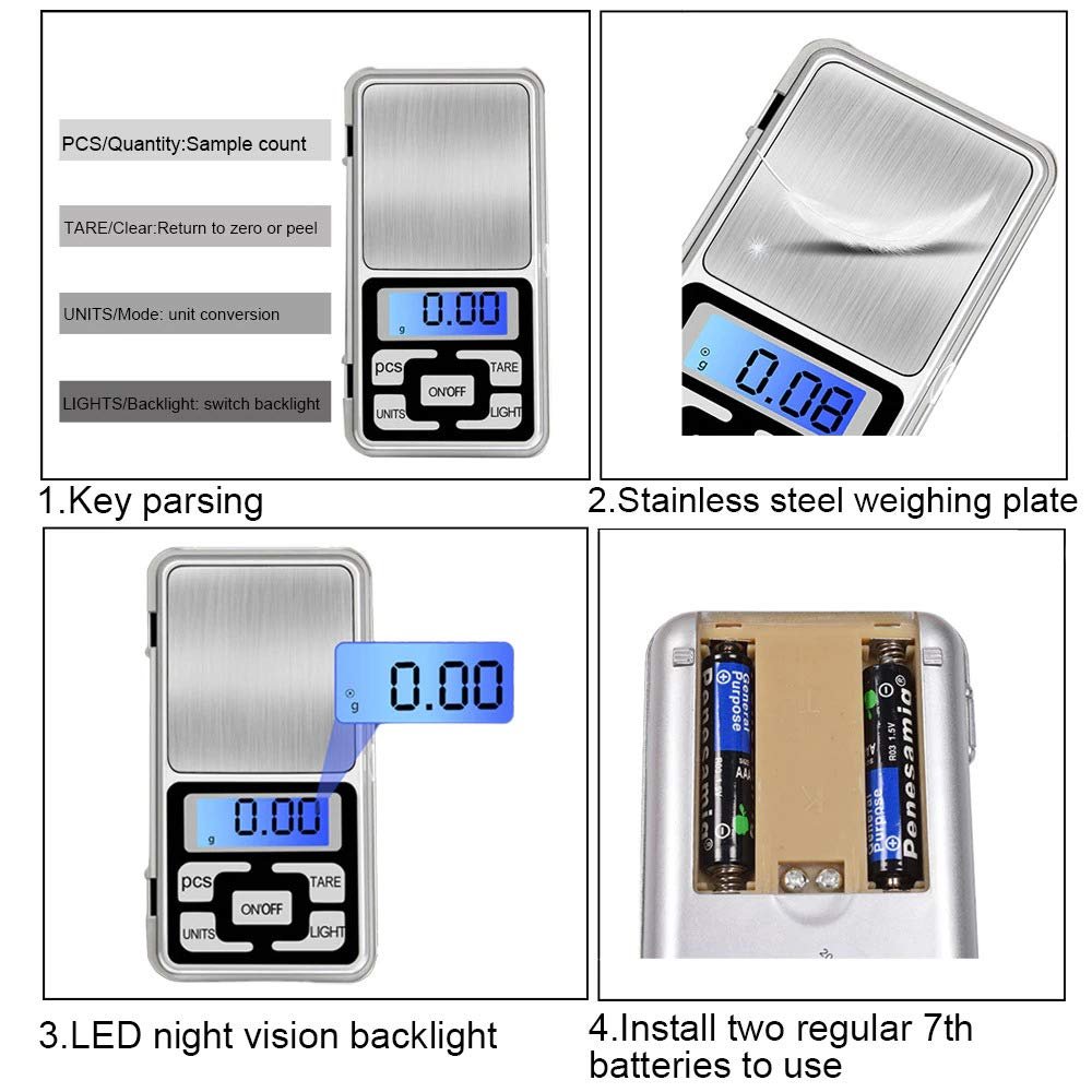 Mini Digital Pocket Weight Scale Machine - CelltoPhone