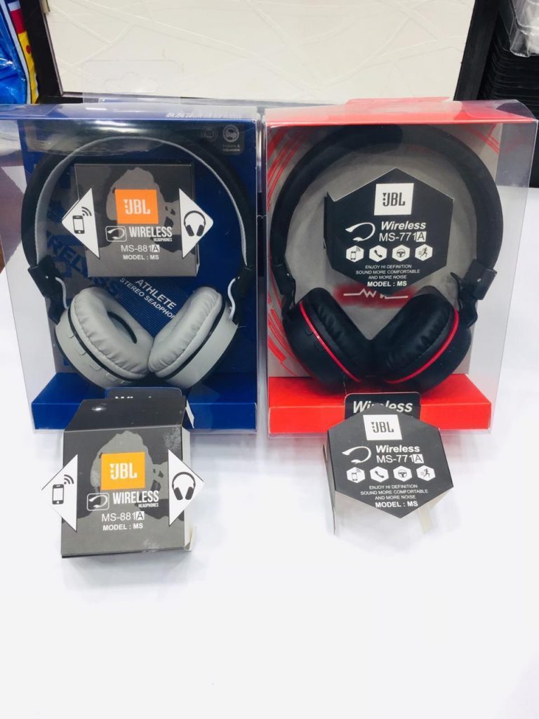 JBL MS881A Full Dolby Sound Bluetooth Wireless Headphone CelltoPhone